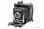 A Graflex Speed-Graphic Camera, with Kodak Ektar f/4.7 127mm lens, serial no. EA883, body, G-VG,