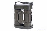 A Pair of Carl Zeiss 8x30B Rubber Coated Binoculars, body, F, some cracks to rubber, elements, VG