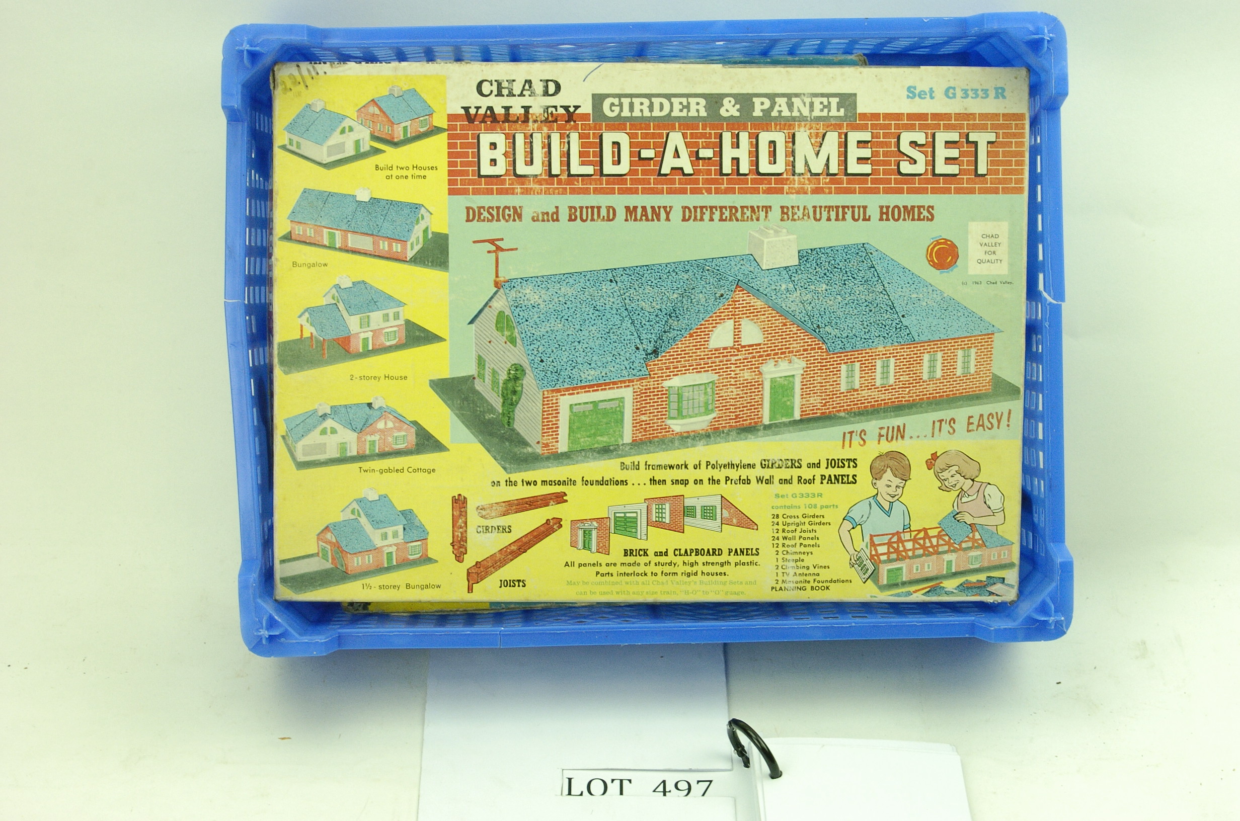 chad valley girder and panel building set