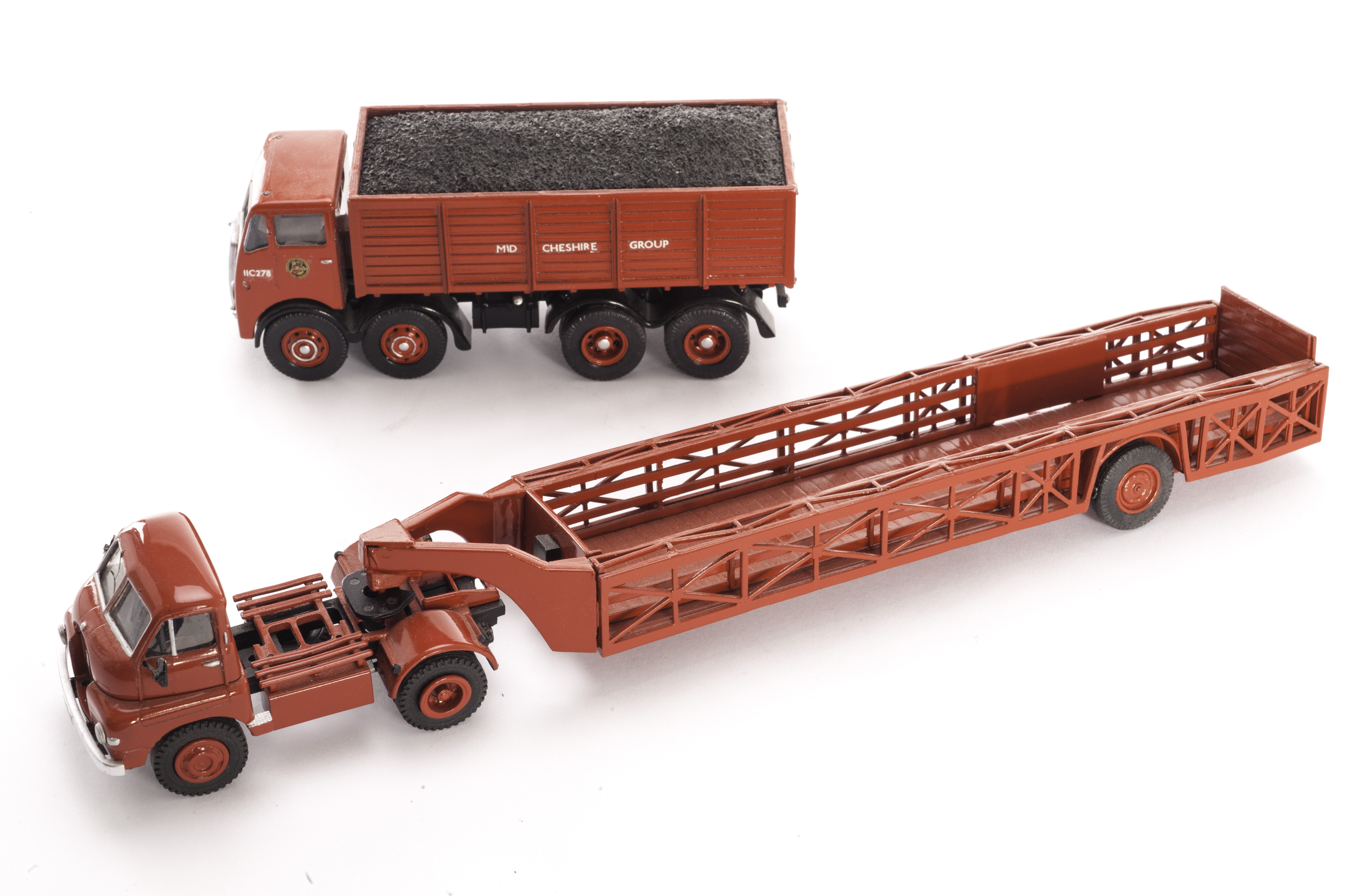A Smith Auto Models (ASAM), kit built white metal models, BR18 ERF 6.8