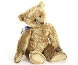 An early Steiff, five claw, apricot mohair Teddy Bear, circa 1904, with black boot button close set