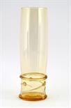 A James Powell & Sons, Whitefriars Amber glass Serpent vase designed by Harry Powell, circa 1910,