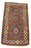 A Kazak rug, possibly Karachov, south west Caucasus, early 20th century, 216 x 124cm. Provenance: