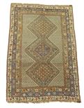 A Khamseh rug, Fars region, c.1920, 200 x 132cm.  Provenance: The Property of Harriet Wynter,