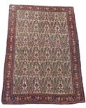 A Senneh rug, north west Persia, early 20th century, 206 x 113cm.