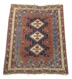 An Afshar rug, Fars region, mid 20th century, 198 x 153cm.
