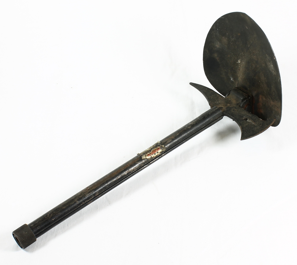 WWI trench axe shovel