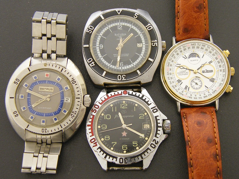 benrus electronic citation watch