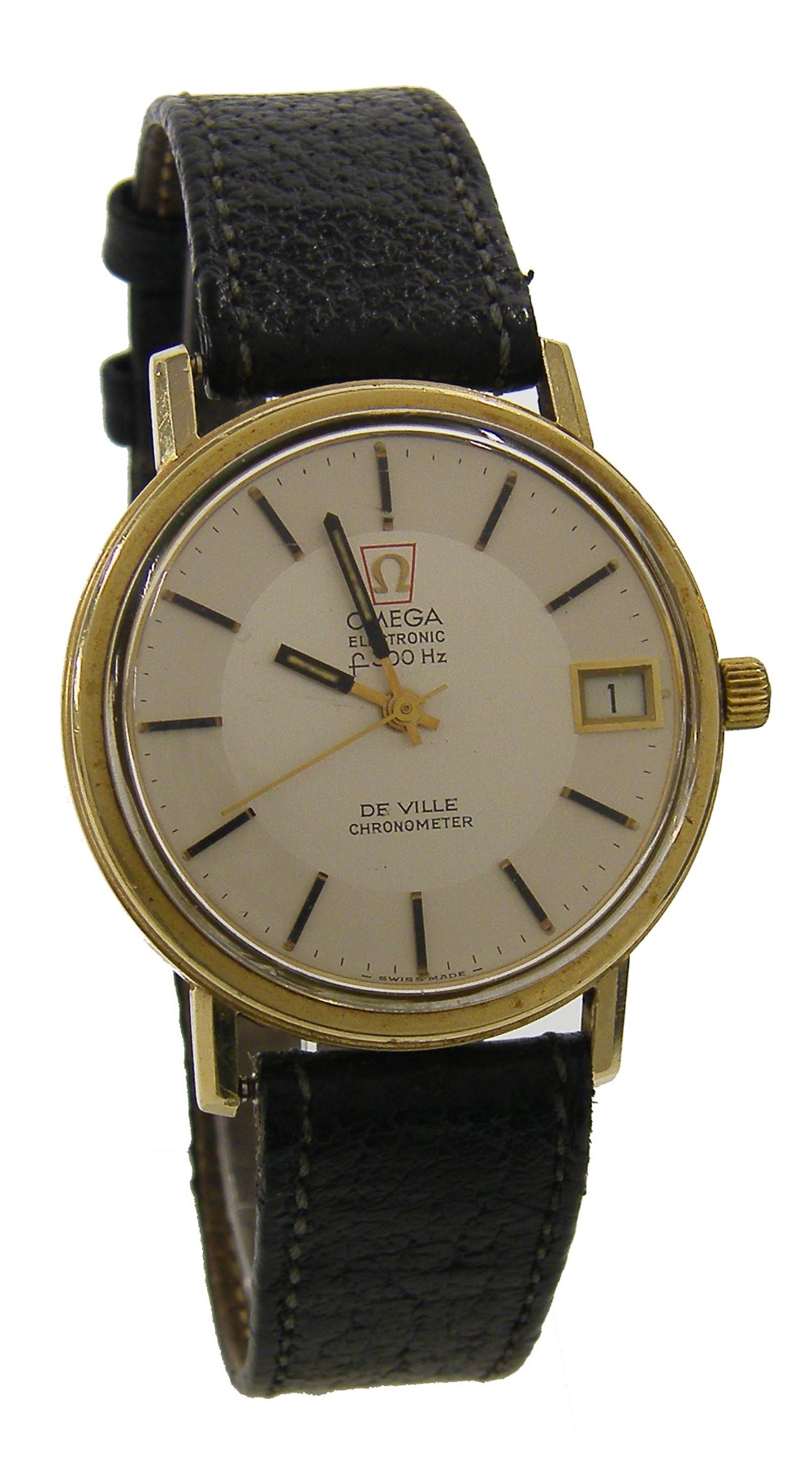 omega electronic f300hz deville chronometer