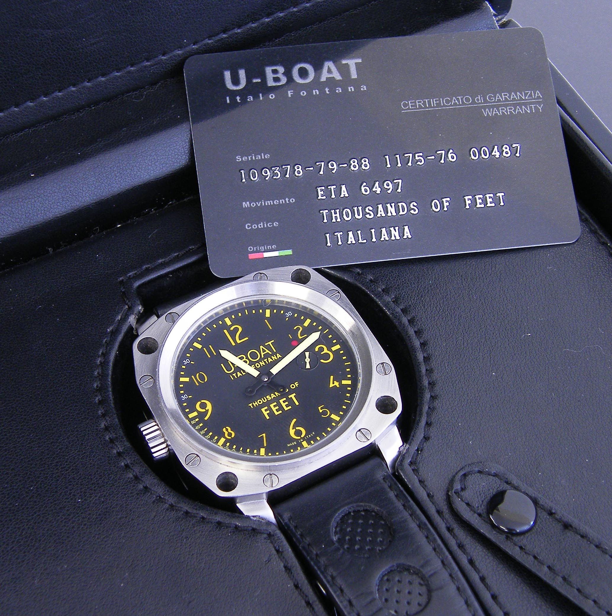 U Boat Watch Acciaio 316l u boat thousands of feet stainless steel gentleman s U Boat Watch Acciaio 316l u boat thousands of feet stainless steel gentleman s