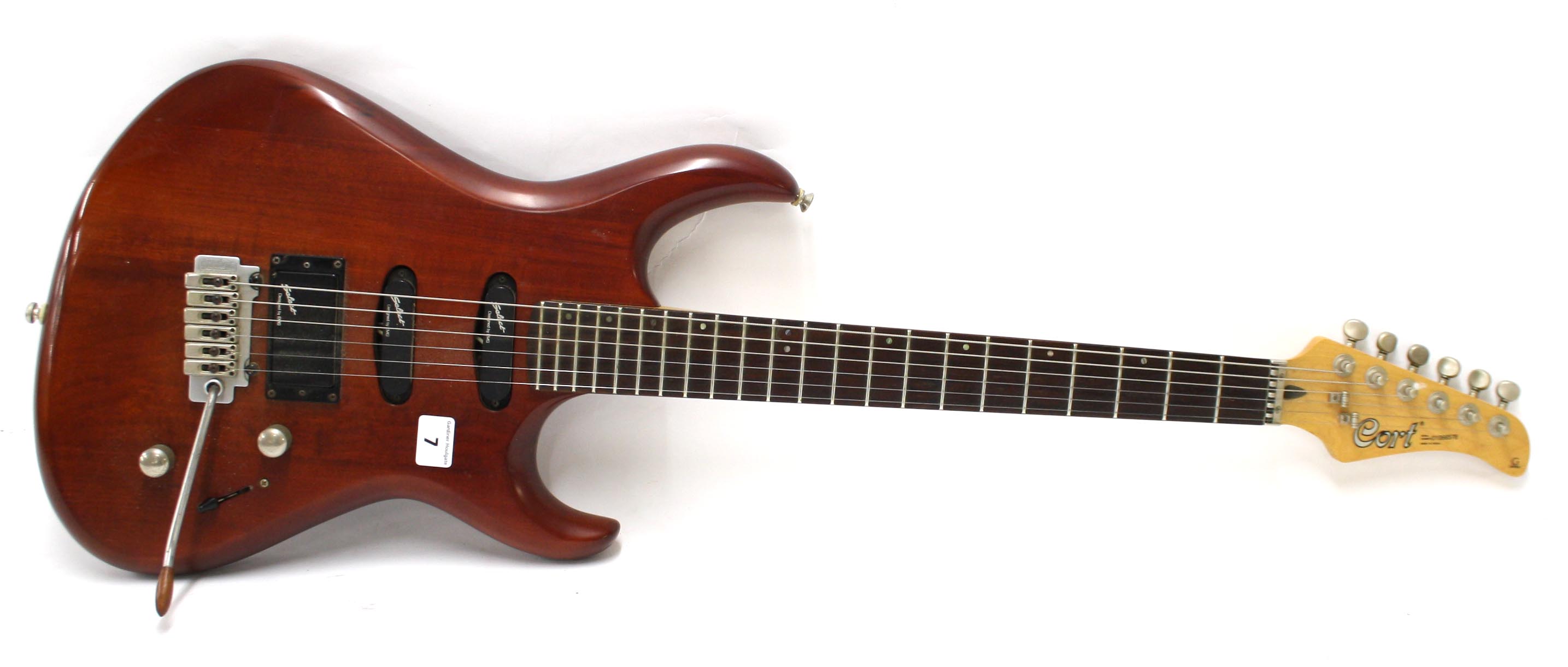 Cort G series G255 electric guitar, made in Korea, ser. no. 01066578