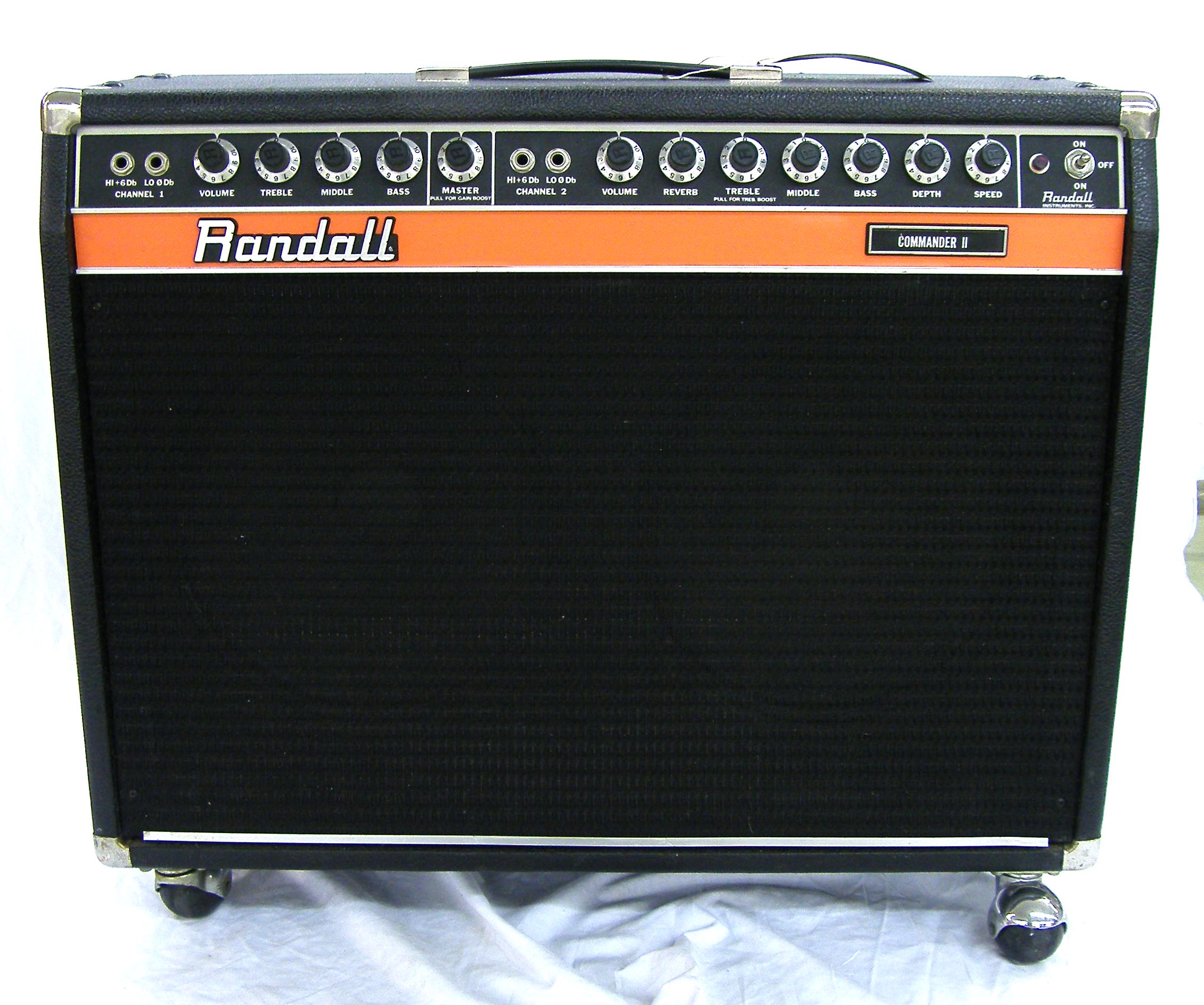 Randall Commander II RG120212 guitar amplifier, made in the USA, ser