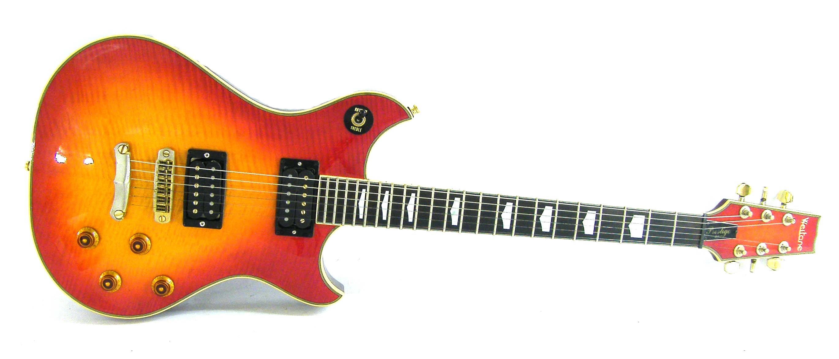 Westone Prestige 250 electric guitar, made in Japan, circa 1982, ser