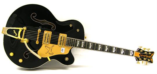 Gretsch G6136tbk Black Falcon Electric Arch Top Guitar Made