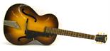 Hofner Congress arch top acoustic guitar, circa 1965, ser. no. 14564, vintage sunburst finish with