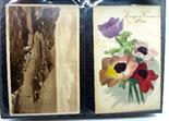 An album of Victorian and Edwardian postcards, 200 in total