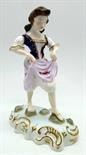 A Royal Crown Derby figure, Stepping Stones by Edward Drew, a/f