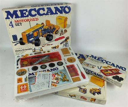 meccano motorised construction set