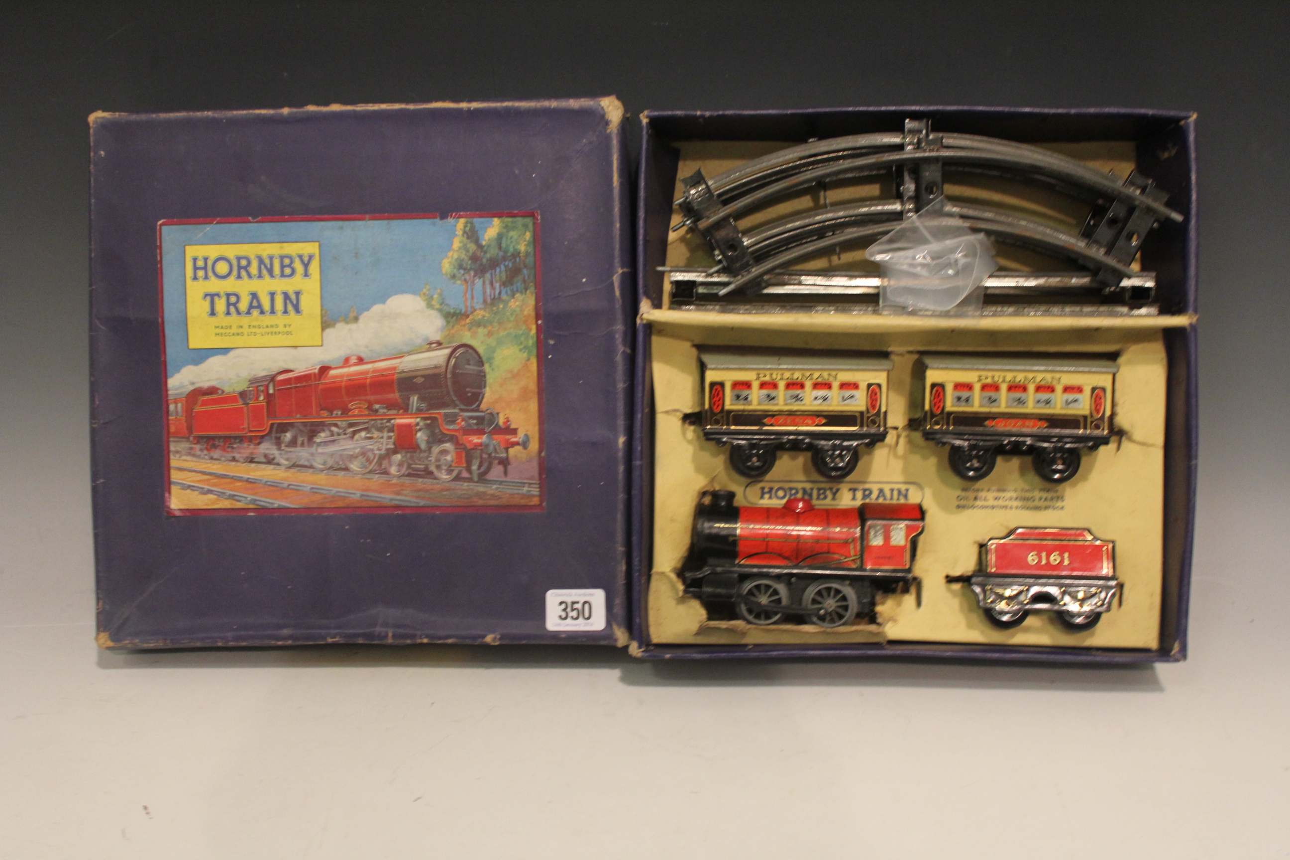 1950s hornby train set