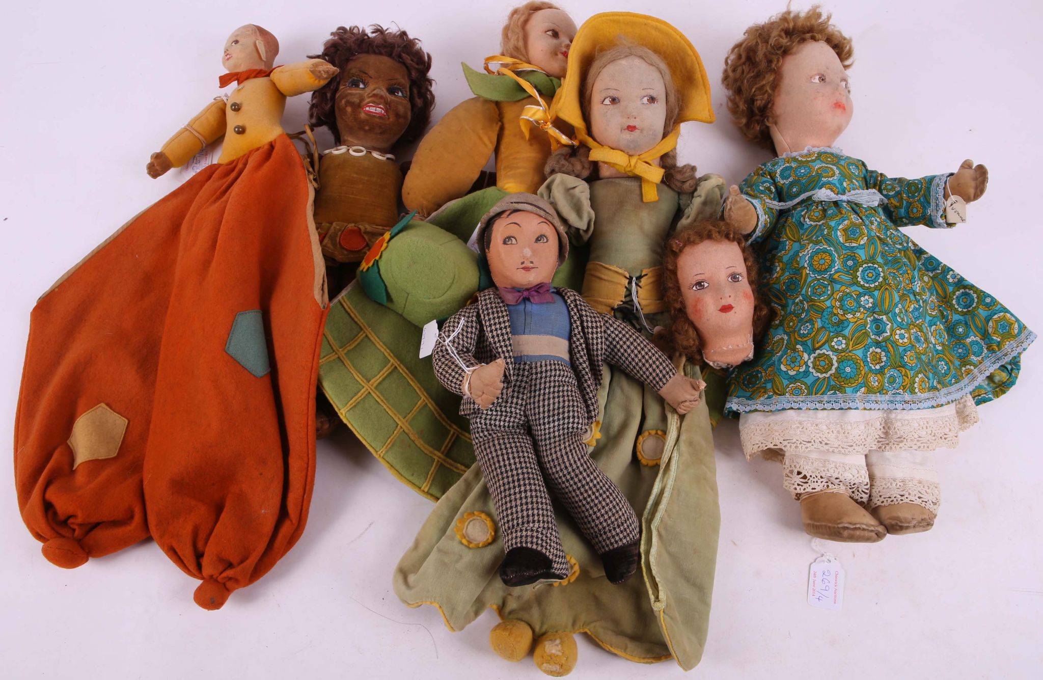 vintage cloth dolls