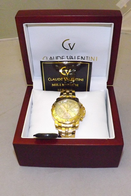 claude valentini millennium sports watch