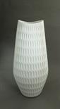 A white ceramic vase - Schumann/Artzberg, Germany 1017/52, 52cm high