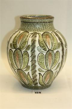 Bourne Denby Pottery Baluster Vase Glyn Colledge Facsimilie