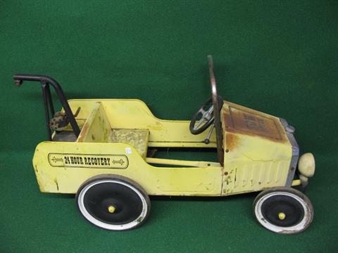 tow truck pedal car