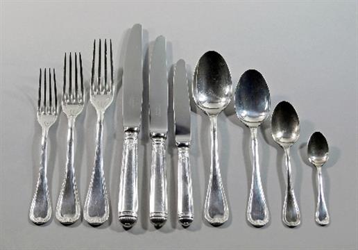 silver cutlery, Christofle, France Pre owned Christofle Malmaison Arabic