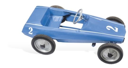 auto a pedales metalico