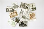 Collection of rare American landmarks calendar tiles, produced by Wedgwood at Etruria for Jones