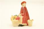 Royal Doulton figure `Bonnie Lassie` HN1626, designed by L Harradine, issued 1934-53, printed marks,