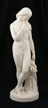 Minton Parian figure `The Greek Slave` by John Bell, after an original by Hiram Powers, circa