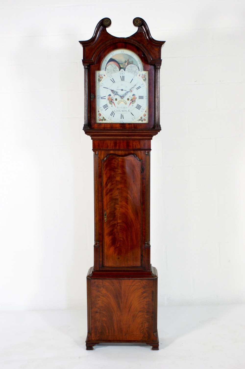 John Collier, Cheadle (Clockmaker), III mahogany eight day