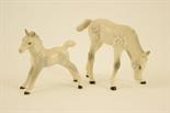 Beswick foal grazing, model no. 946, second version, issued 1961-89, finished in grey gloss; also