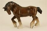 Beswick Shire horse, model no. 2578, designed by Alan Maslankowski, issued 1980-82, finished in