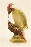 Beswick Green Woodpecker, model no. 1218B, second version, designed by Arthur Gredington, issued