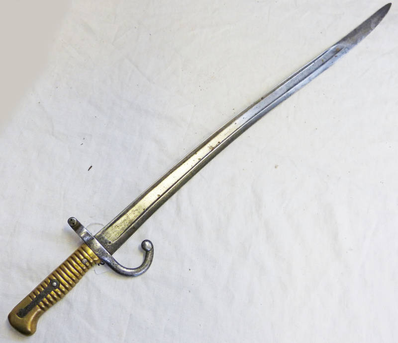 FRENCH MODEL 1866 ``CHASSEPOT`` YATAGHAN SWORD ST ETIENNE