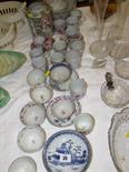 19TH CENTURY ORIENTAL CERAMICS, collection of early 19th Century teaware together with Armorial