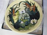 MOORCROFT, Limited Edition "Lamier" pattern boxed circular plate