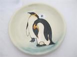 MOORCROFT ``Penguin`` pattern limited edition 10`` plate