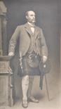 Sir Hubert von Herkomer (1849-1914) British. A Scotsman, in full Highland Dress, Mixed Method