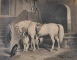 After Edwin Henry Landseer (1802-1873) British. ‘Prince George’s Favourites’, Engraved by W