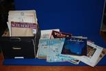 A large quantity of piano Sheet Music including Whitman Christmas Carols, Johann Strauss Waltz
