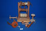 A quantity of Wool Winding equipment