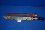 A Dagger in leather sheath