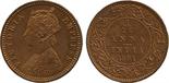 The David Fore Collection. Coins of British India. Copper Original Proof 1/12-Anna, 1891C, obv