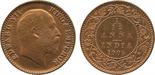 The David Fore Collection. Coins of British India. Copper Original Proof 1/12-Anna, 1905, obv EDWARD