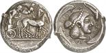 ANCIENT COINS. GREEK. Sicily, Syracuse (Deinomenid Tyranny, 485-466 B.C.), Silver Tetradrachm, 17.