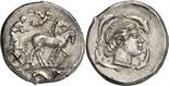 ANCIENT COINS. GREEK. Sicily, Syracuse (second Democracy, 466-405 B.C.), Silver Tetradrachm, 16.82g,